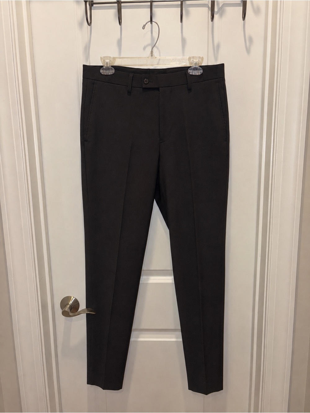 Men's Black Dress Pants - Tailored Classic Fit